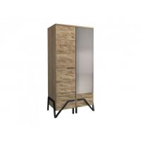 MEBIN - PIK Szafa II z lustrem prawa