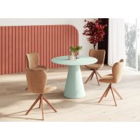 HUBERTUS - PINETO Stół 100 | Miętowy mat