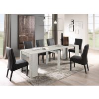 MC AKCENT - CONSOLLE Stół | Laminat Pinia biała | 382915