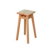 PANKAU - Taboret półbarowy prosty