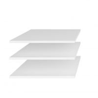 HELVETIA MEBLE WIERUSZÓW - OPTIMA Półki (3 szt.) 2497KL01 | Biały