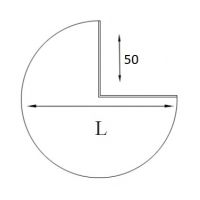 AMS Meble Biurowe - Przystawka do biurka P9 | L=100 cm