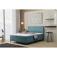 SOFIA MEBLE - ROSE Łóżko kontynentalne 120x200 z pojemnikiem