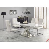 HALMAR - SANDOR 2 Stół 160-220x90 | Szkło ekstra biały