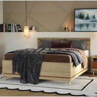 HELVETIA MEBLE WIERUSZÓW - SCANDI Łóżko 160 | 24D5OH31