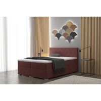 SOFIA MEBLE - SEVILLA Łóżko kontynentalne 120x200 z pojemnikiem