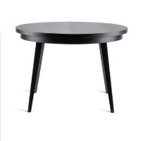 HALEX - SILVIO 01 Stół | Buk czarny | Metal czarny