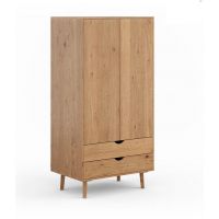 KATMANDU MEBLE - SIMONA Szafa wąska Dębowa | PRHSIM07