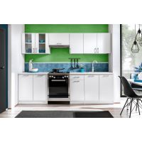 LAYMAN - KUCHNIA EKONOMICZNA ECOmodel ZESTAW KUCHENNY 2,6 m szafki w połysku