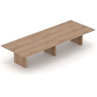 MASSONI - EXO Stół konferencyjny EXST 38 | 380x120x75h cm | Blat na prosto | 12 osób