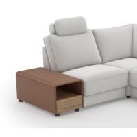 Bydgoskie Meble - ALEXANDRIA Moduł Prime L kończący lewy z szufladą i USB