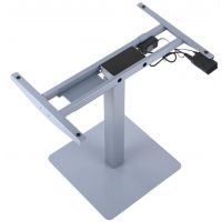 STEMA - PRATO Stelaż 05-2T/A | Elektrycznie Podnoszony | Jednosilnikowy | Wysokość 72-120 cm | Szary