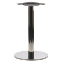 STEMA - Podstawa do stolika SH-2001-1/P | Stal nierdzewna | Polerowana | Wysokość 71,5 cm
