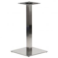 STEMA - Podstawa do stolika SH-3002-1/60/S | Stal nierdzewna | Szczotkowana | Wysokość 72 cm