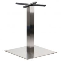 STEMA - Podstawa do stolika SH-3002-7/S | Stal nierdzewna | Szczotkowana | Wysokość 72,5 cm