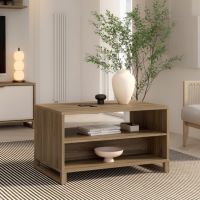 Forte - GLENKEEN Stolik kawowy prostokątny z półką CFTT5198-D116