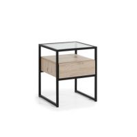 NEW ELEGANCE - NEW ELEGANCE GLASS LOFT Szafka nocna GLST