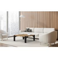 ORTUS - VITTORIO Dąb Stolik | Lite drewno | Grubość blatu 3 cm