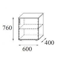AMS Meble Biurowe - Szafka Aktowa RG32 P/L | 2OH