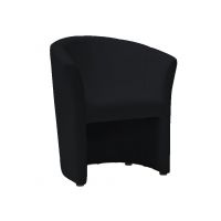 SIGNAL - TM-1 Fotel Ekoskóra | Czarny | z PL