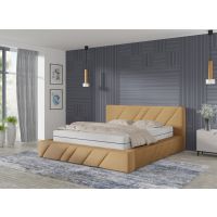 MPF MEBLE POLSKIE FIJAŁEK - TOFFEE Łóżko z pojemnikiem | 160x200