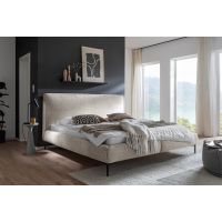 MC AKCENT - VALPARAISO Łóżko 180x200 | Tkanina kremowa 06 | VAL18031