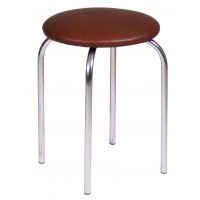 FURNITEX - CHICO 2 Taboret | Ciemny brąz