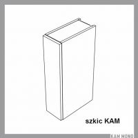 KAM - KAMMONO Szafka W... .1/61 | MN 15-20 | Górna | 1-drzwi | Front nowoczesny P4