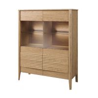 MEBIN - TANGO Witryna niska 2DS z oświetleniem