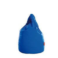 GIGANT PUFA - Pufa XL EKOSKÓRA niebieska